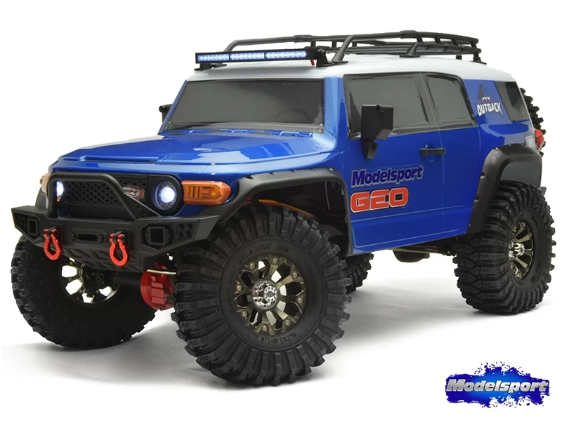 FTX Outback GEO 4x4 RTR 1:10 Trail Crawler - Blue 3 FTX Outback GEO 4x4 RTR 1:10 Trail Crawler - Blue - Image 3