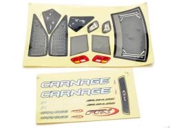 FTX Carnage Printed Body - Blue/ Orange -FTX RC Sales Store ftx6342 ka 1
