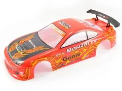 FTX Banzai Pre-Painted Body Shell With Decals And Wing