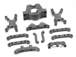 FTX Surge Suspension Mount/ Motor Mount And Front Shock Tower